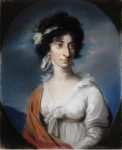 Portrait of a Lady in a Red Shawl - Hermitage